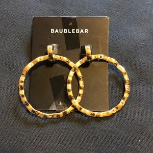 BaubleBar Gold Hoops